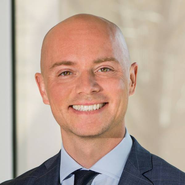 This is a headshot of Matthew Henkes.